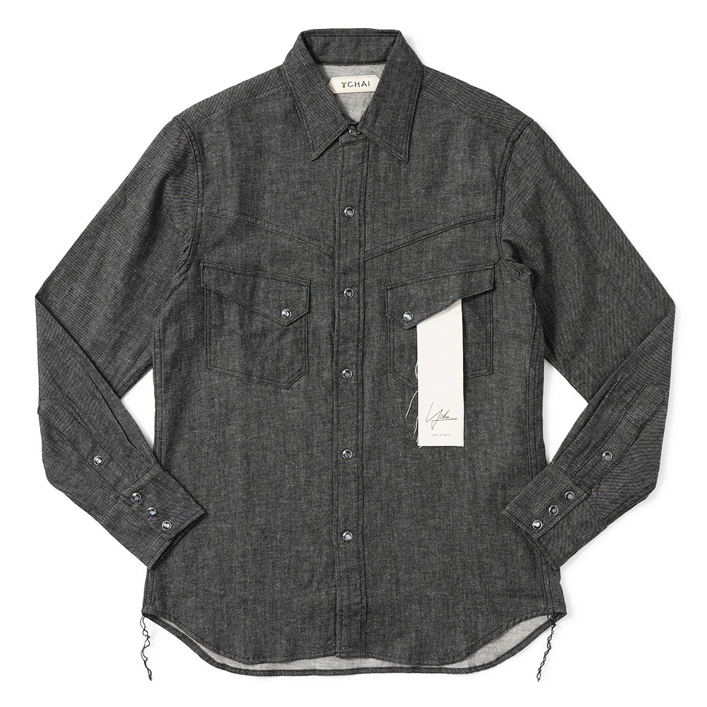 YCHAI WESTERN/CL メイドインジャパン コットン・リネン ウエスタン
