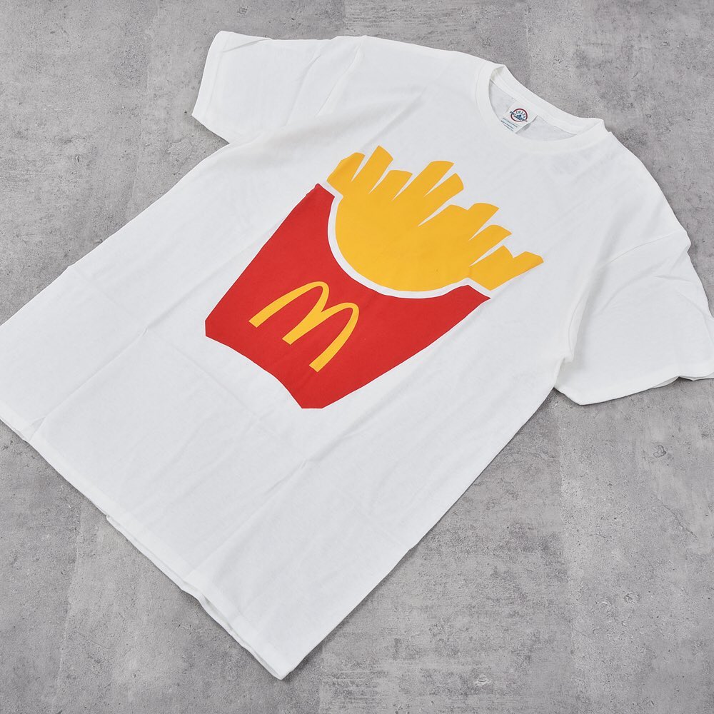マックのポテト！！MCDONALD'S マクドナルド ポテト アイコン Tシャツ